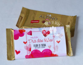 Lembrança Dia das Mães -  Chocolate Alpino 25g personalizado