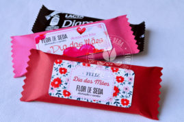 Lembrança Dia das Mães -  Chocolate Barra 2og personalizado