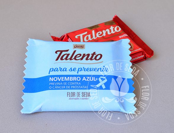 Lembrança Novembro Azul-Talento para a prevenção