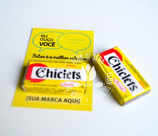 Setembro Amarelo - Cartões personalizados com chiclets
