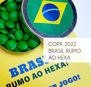 Brasil rumo ao Hexa! Produtos personalizados Copa 2022
