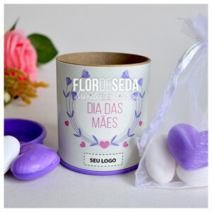 Mini tubo personalizado dia das mães com sabonetes